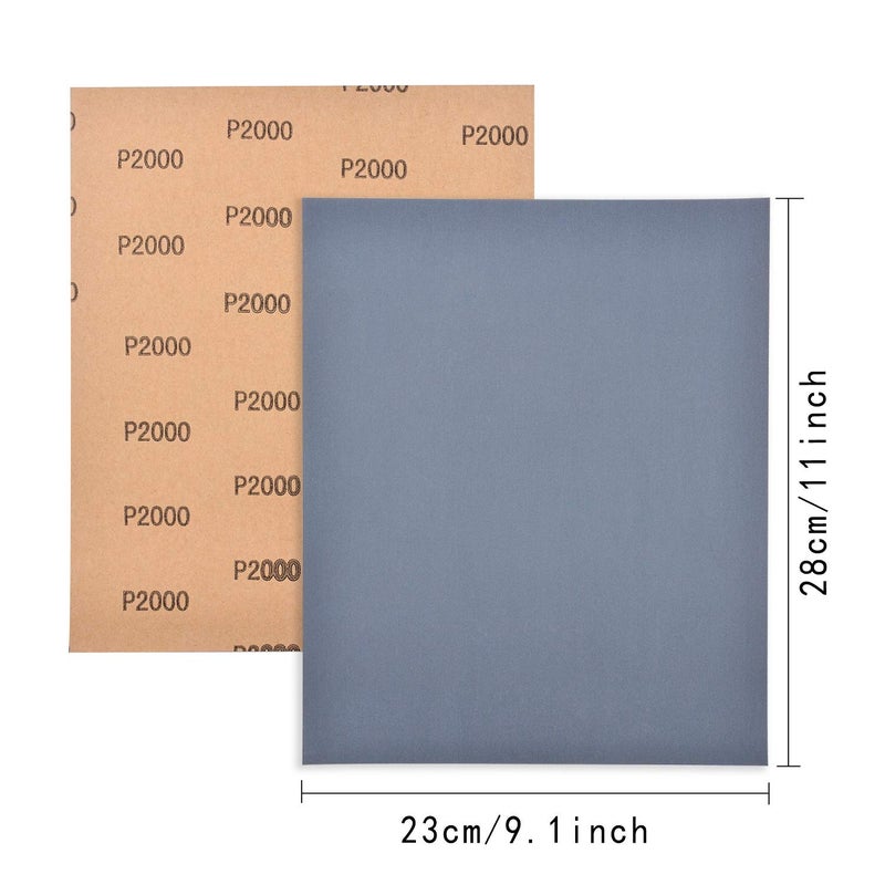 YAROMO 12 Pieces Epoxy Sanding Papers, Waterproof Epoxy Polishing Papers Superfine Epoxy Refinishing Papers for Making Glitter Tumbler Cups, Crafts Tumbler - Image 2
